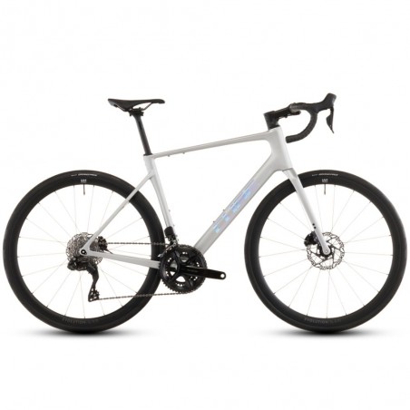 Bicicleta Cube Attain C:62 SLX sleekgrey´n´prism