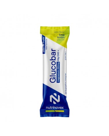 Barrita Energética Nutrinovex Glucobar Magnesio Lima Limón