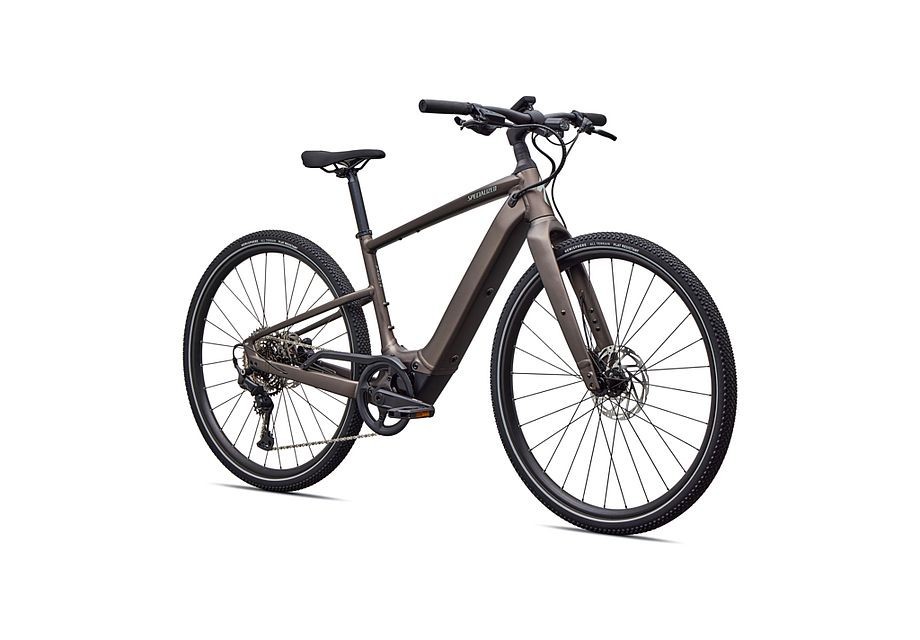 Vélo Specialized Turbo Vado SL 2 4.0, couleur Satin Gun Metal / Agave Grey Frost Reflective