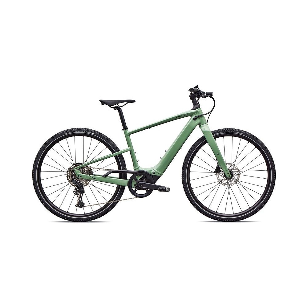 Bicicleta Specialized Turbo Vado SL 2 4.0 Gloss Pistachio/Oak Green Metallic Frost Reflective