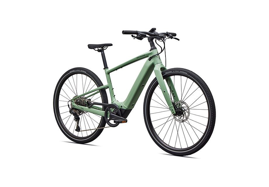 Bicicleta Specialized Turbo Vado SL 2 4.0 Gloss Pistachio/Oak Green Metallic Frost Reflective