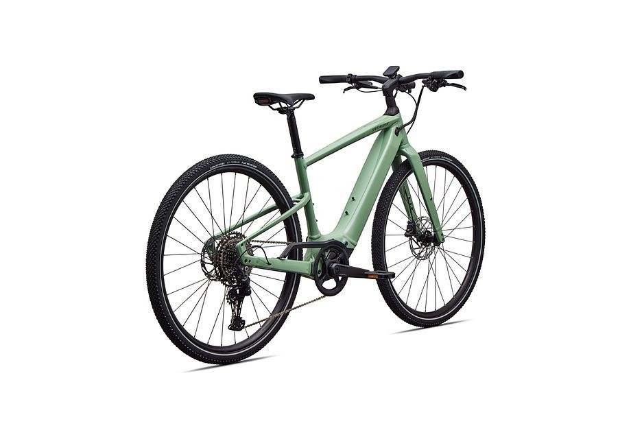 Bicicleta Specialized Turbo Vado SL 2 4.0 Gloss Pistachio/Oak Green Metallic Frost Reflective