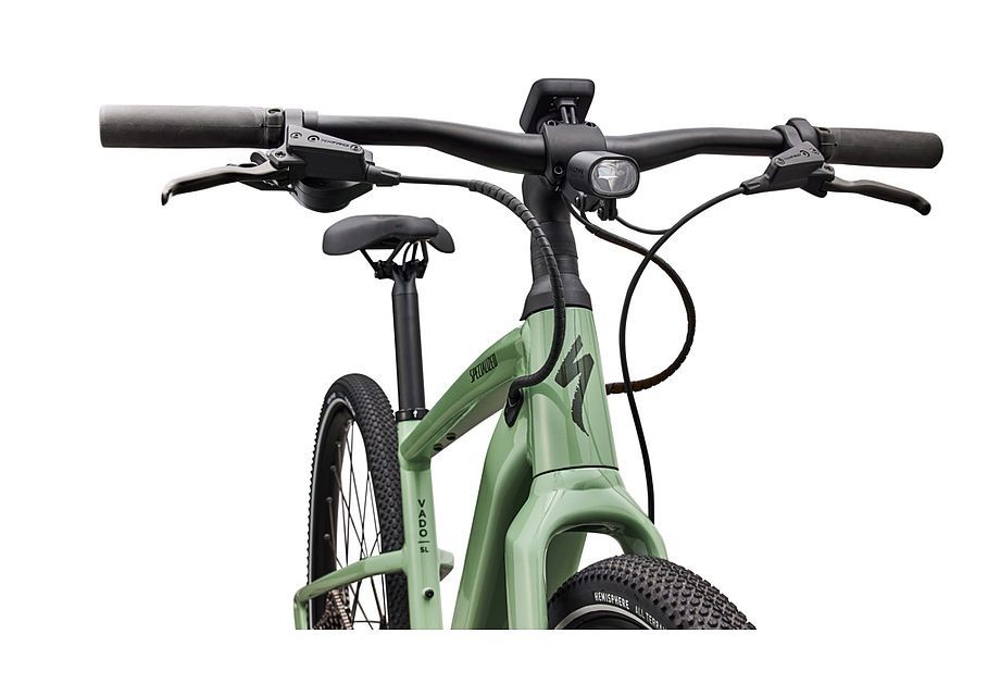 Bicicleta Specialized Turbo Vado SL 2 4.0 Gloss Pistachio/Oak Green Metallic Frost Reflective