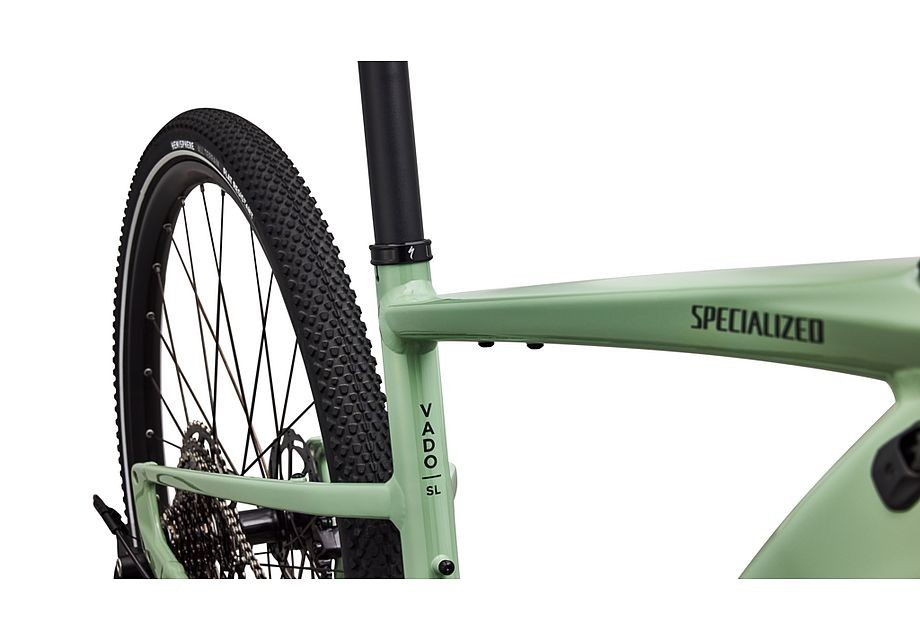 Bicicleta Specialized Turbo Vado SL 2 4.0 Gloss Pistachio/Oak Green Metallic Frost Reflective