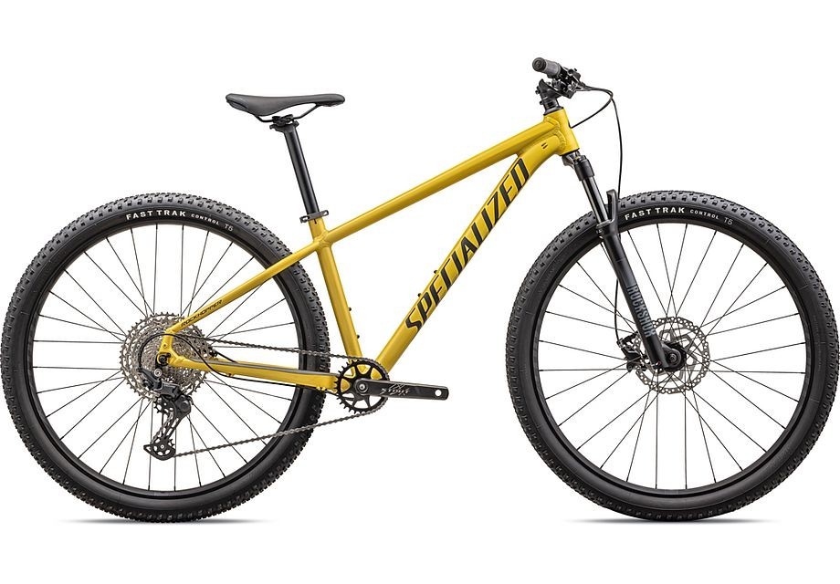 Bicicleta Specialized Rockhopper Expert Satin Metallic Sulphur/Obsidian