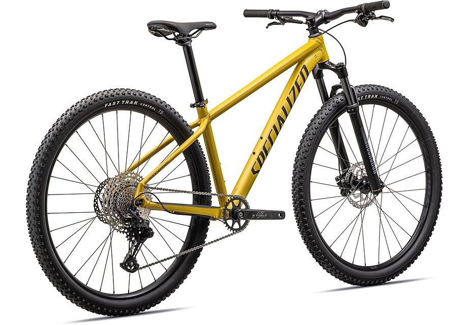 Bicicleta Specialized Rockhopper Expert Satin Metallic Sulphur/Obsidian