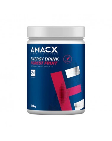 Carbohidratos Amacx Energy Drink Frutos del bosque 1kg