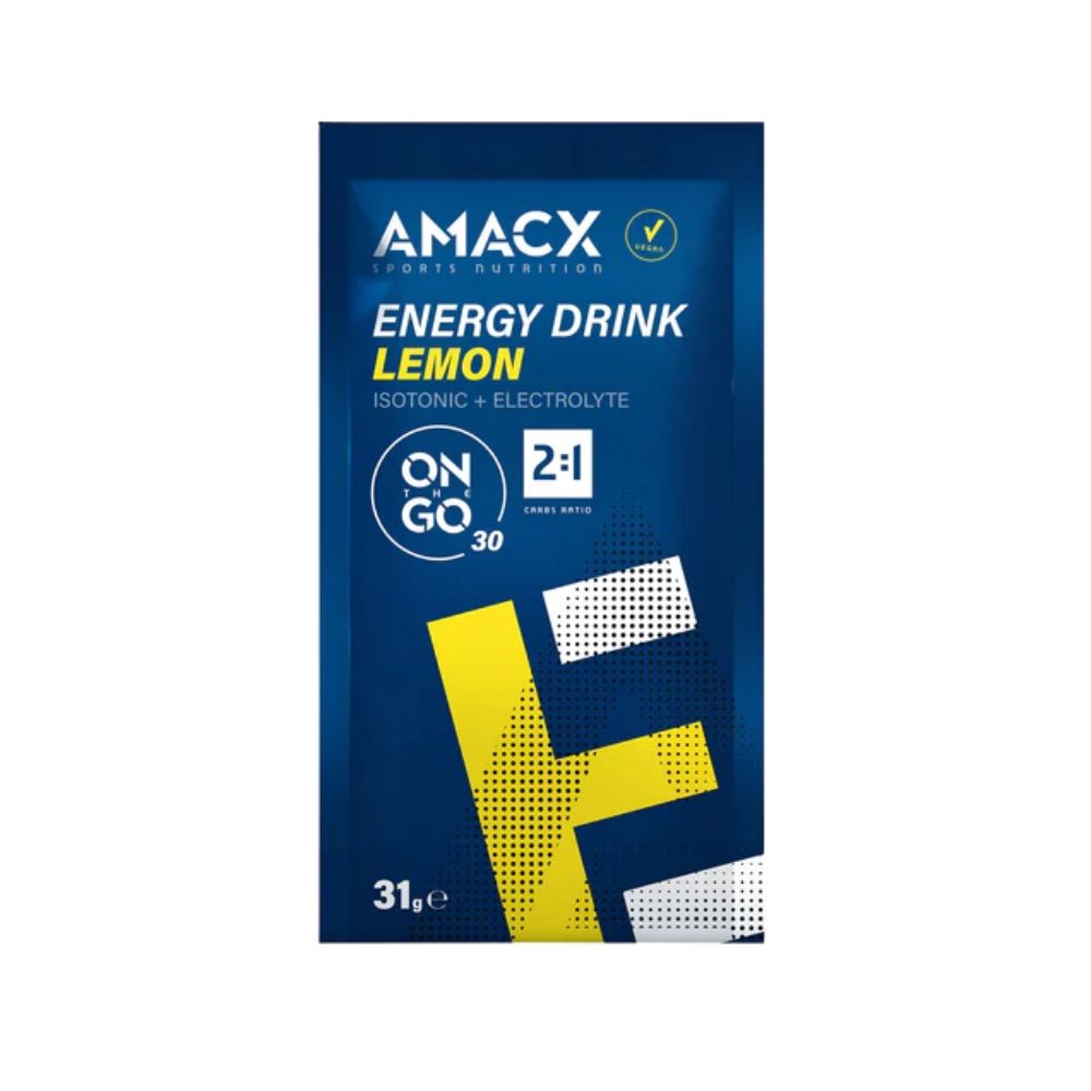 Carbohidratos Amacx Energy Drink On The Go Limón 31g