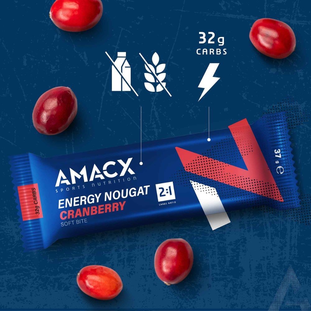 Barrita Amacx Energy Nougat Arándanos