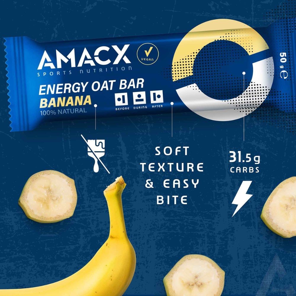Barrita Amacx Energy Oat Bar Plátano