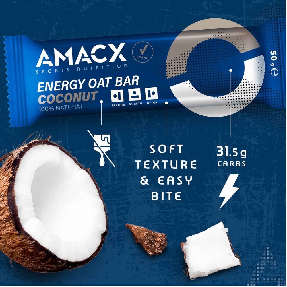 Barre Amacx Energy Oat Bar Coconut