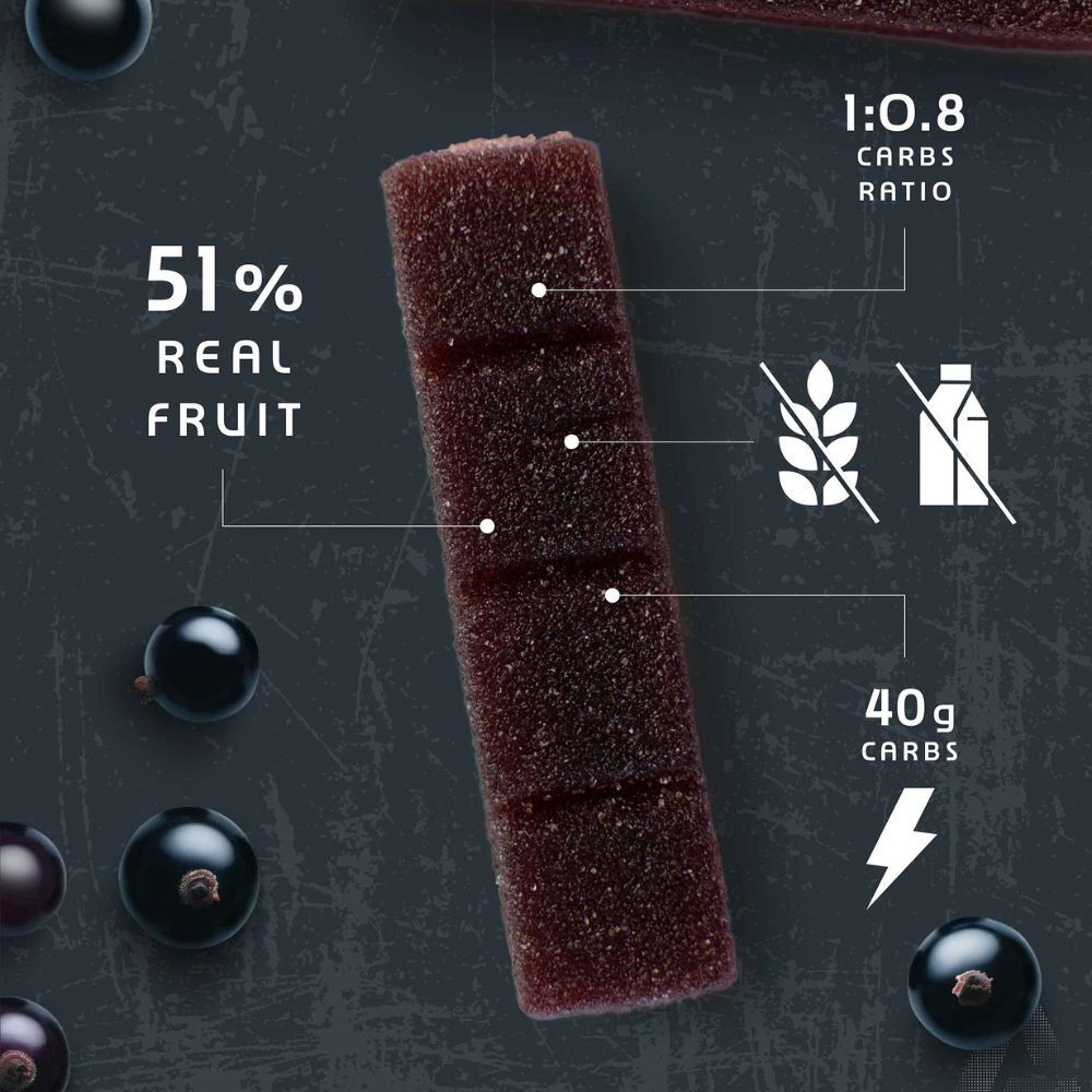 Barrita de gominola Amacx Turbo Fruit Chew Cassis