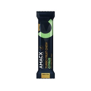 Barre gélifiée Amacx Turbo Fruit Chew Citrus