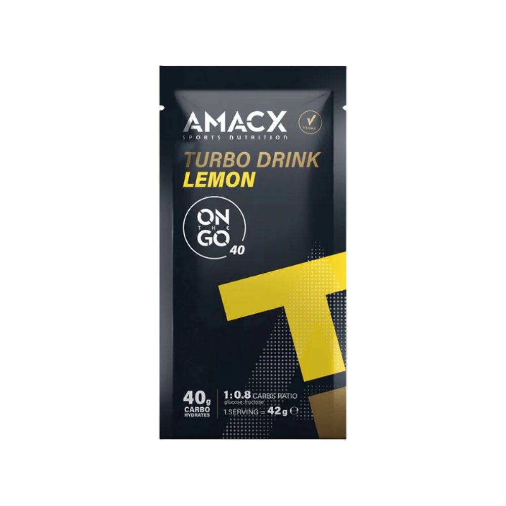 Carbohidratos Amacx Turbo Drink On The Go Limón 42g