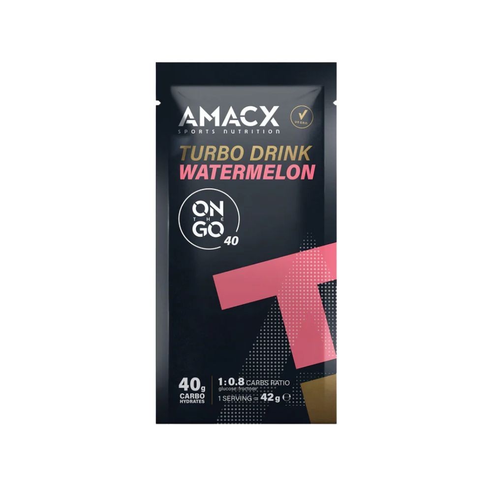 Carbohydrates Amacx Turbo Drink On The Go Pastèque 42 g