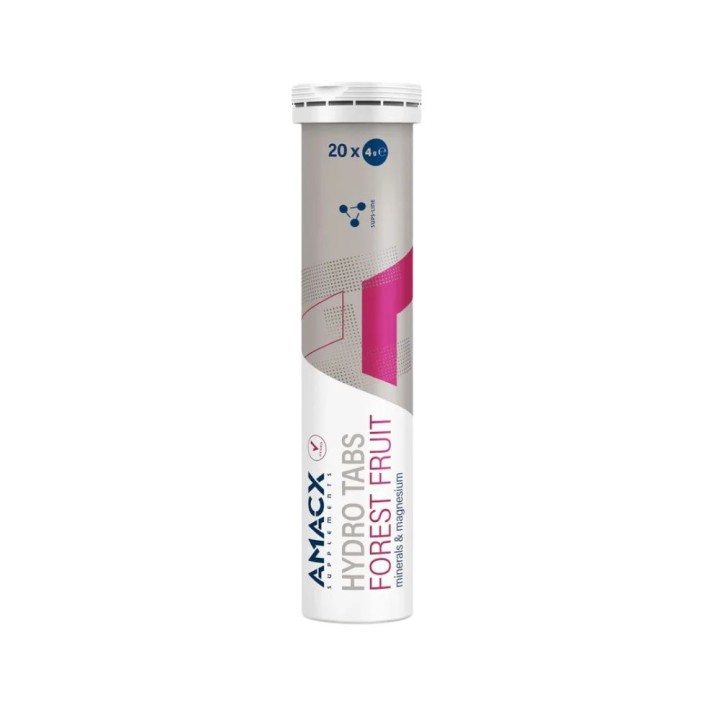 Isótonico Amacx Hydro Tabs Frutos del bosque