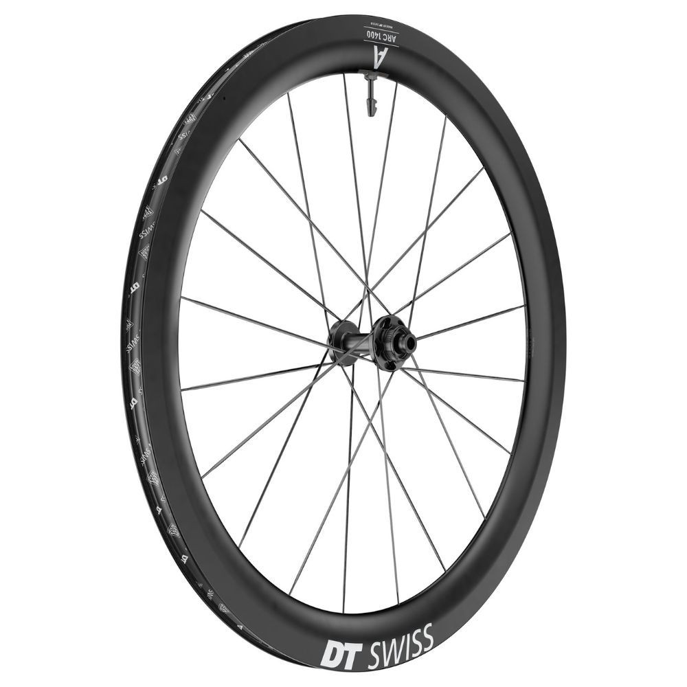 Jeu de roues DT Swiss ARC 1400 Dicut CL 55 | roues route aérodynamiques