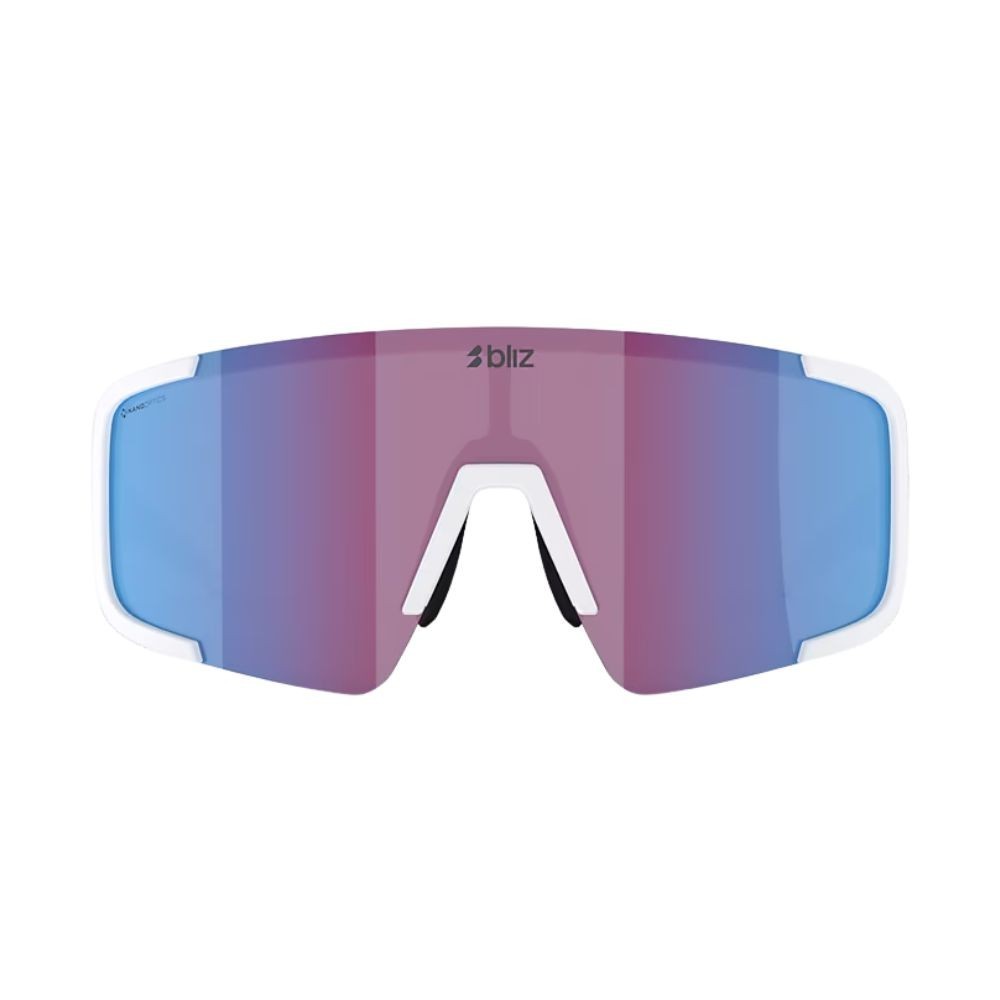 Gafas Bliz P003 Blanco Mate / Rosa/violeta espejo azul