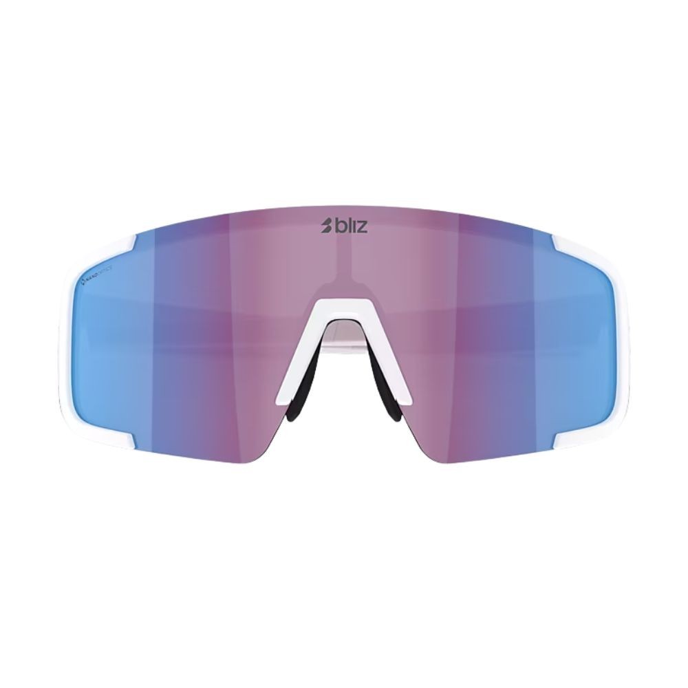 Gafas Bliz P003 Blanco Mate / Rosa/violeta espejo azul