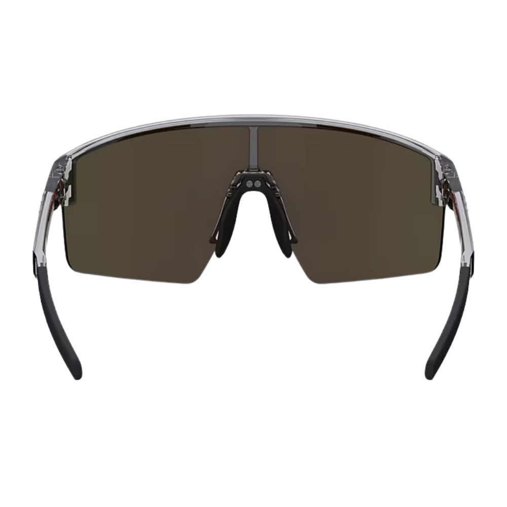 Gafas Bliz P004 gris oscuro transparente/rojo