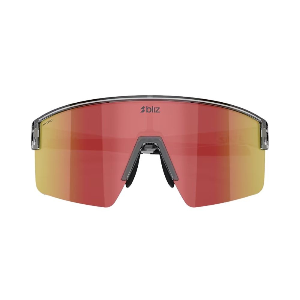 Gafas Bliz P004 gris oscuro transparente/rojo