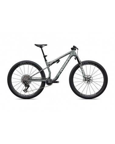 Bicicleta Specialized S-Works Epic 9 GLOSS METALLIC OBSIDIAN MULTI COLOR DRY IMPASTO/ METALLIC WHITE SILVER