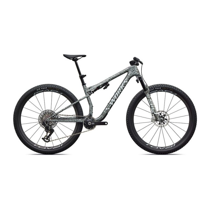 Bicicleta Specialized S-Works Epic 9 GLOSS METALLIC OBSIDIAN MULTI COLOR DRY IMPASTO/ METALLIC WHITE SILVER
