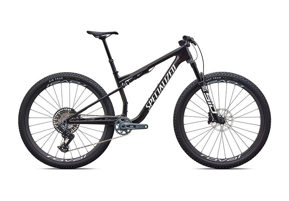 Vélo Specialized Epic 9 Expert Gloss carbon /white