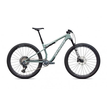 Bicicleta Specialized Epic 9 Expert Gloss Agave grey/metallic white silver
