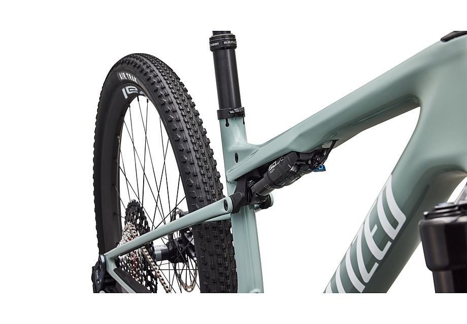 Bicicleta Specialized Epic 9 Expert Gloss Agave grey/metallic white silver