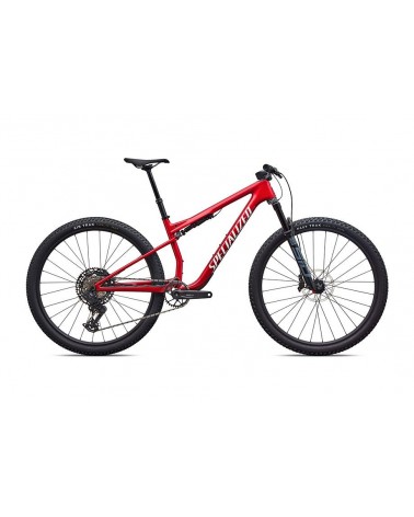 Vélo Specialized Epic 9 Comp Gloss Ruby Metallic / Metallic White Silver