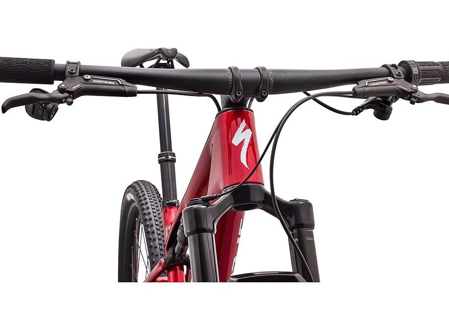 Vélo Specialized Epic 9 Comp Gloss Ruby Metallic / Metallic White Silver
