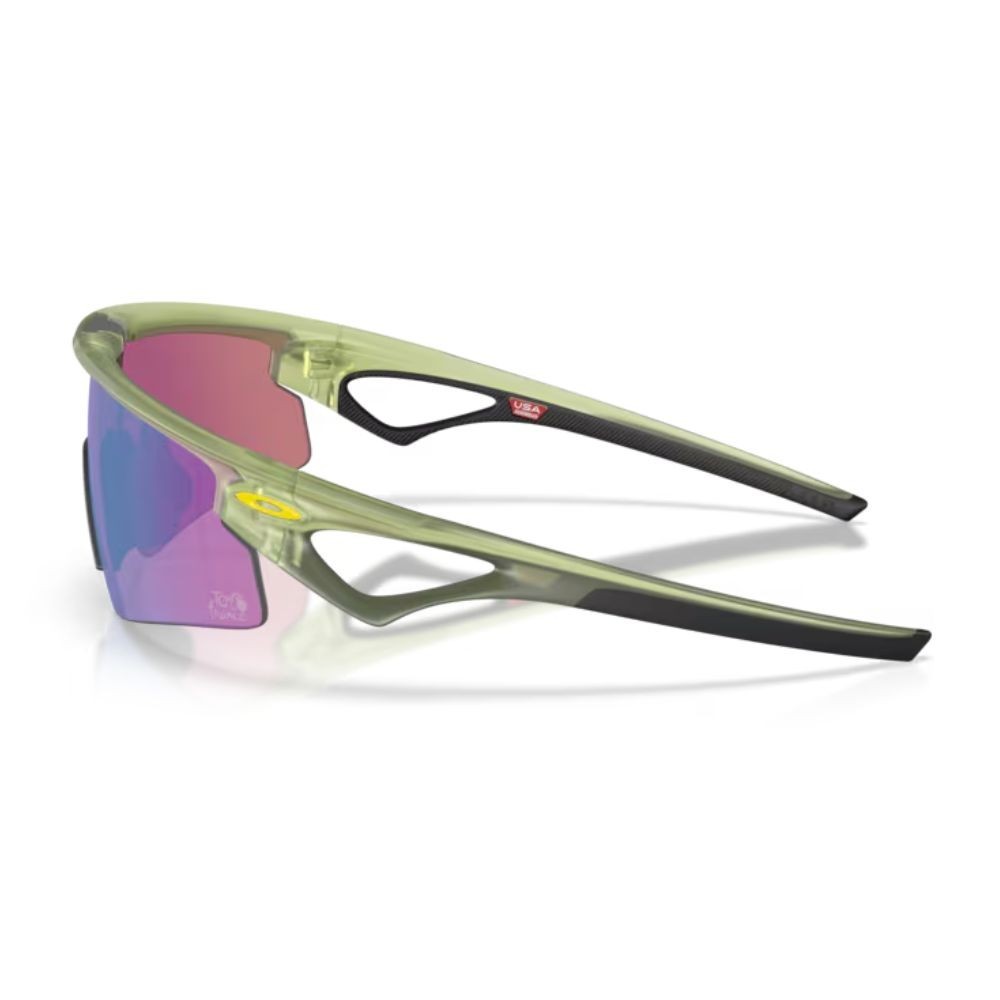 Lunettes Oakley Sphaera Tour De France Strike Verres Prizm Road Jade / monture Matte Fern