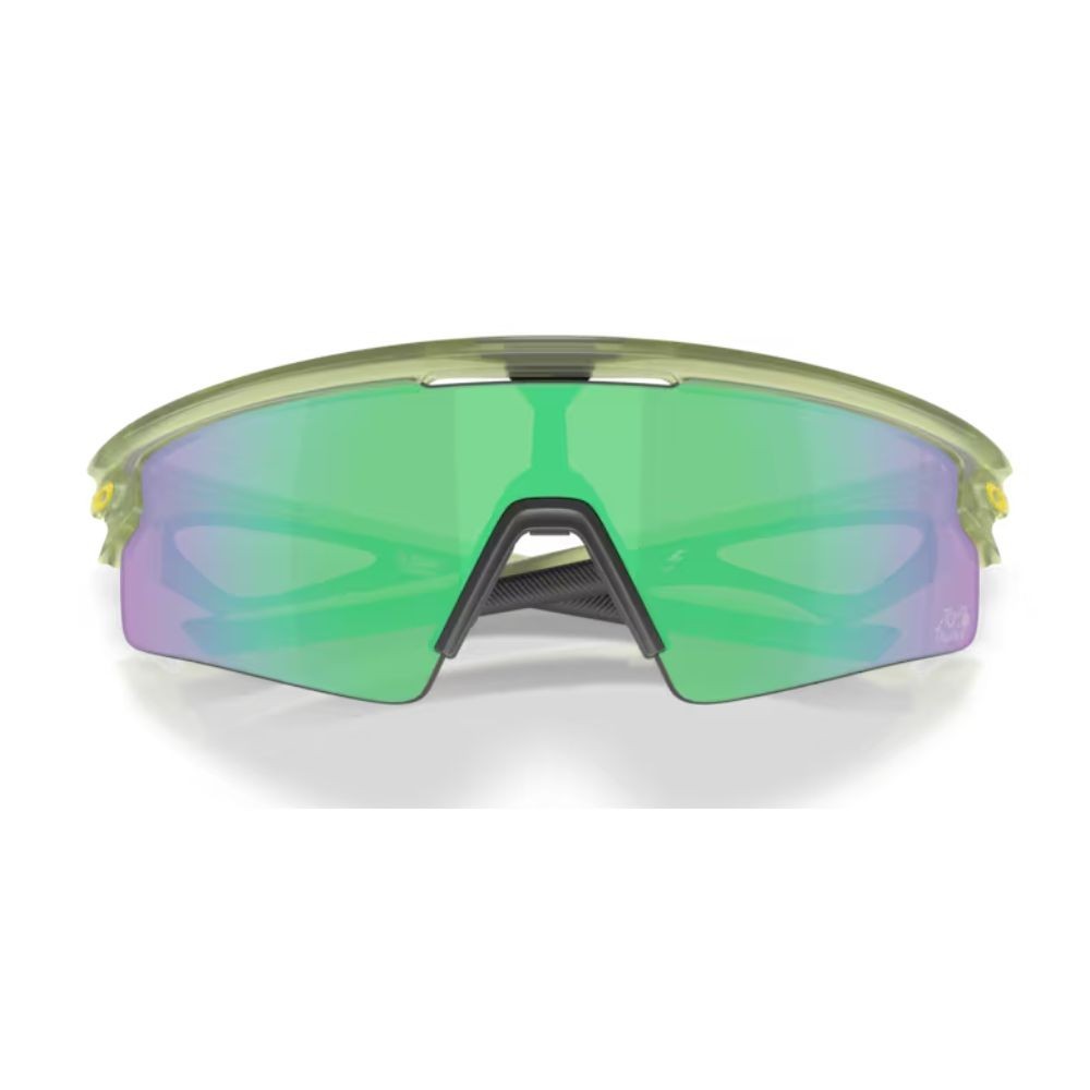 Lunettes Oakley Sphaera Tour De France Strike Verres Prizm Road Jade / monture Matte Fern