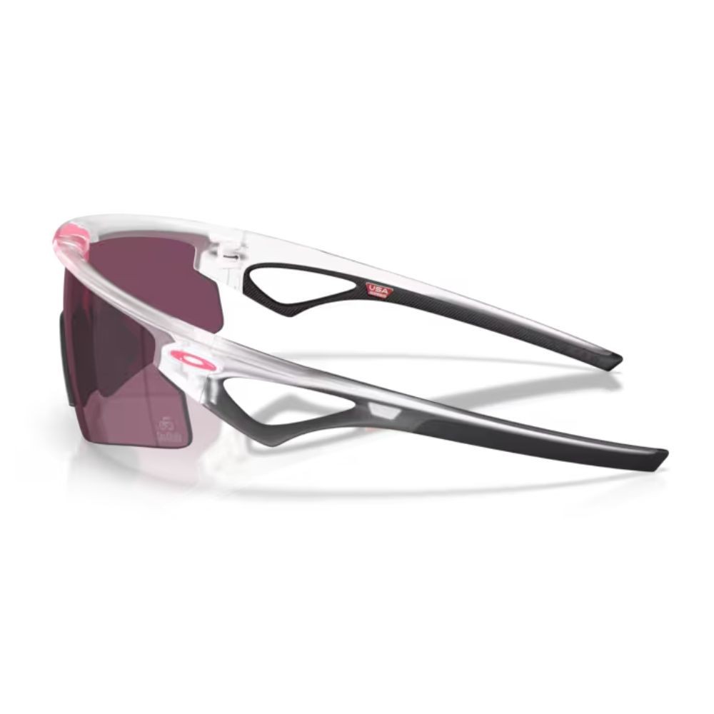 Lunettes Oakley Sphaera Strike Giro d'Italia Verres Prizm Road noirs / Monture mate transparente