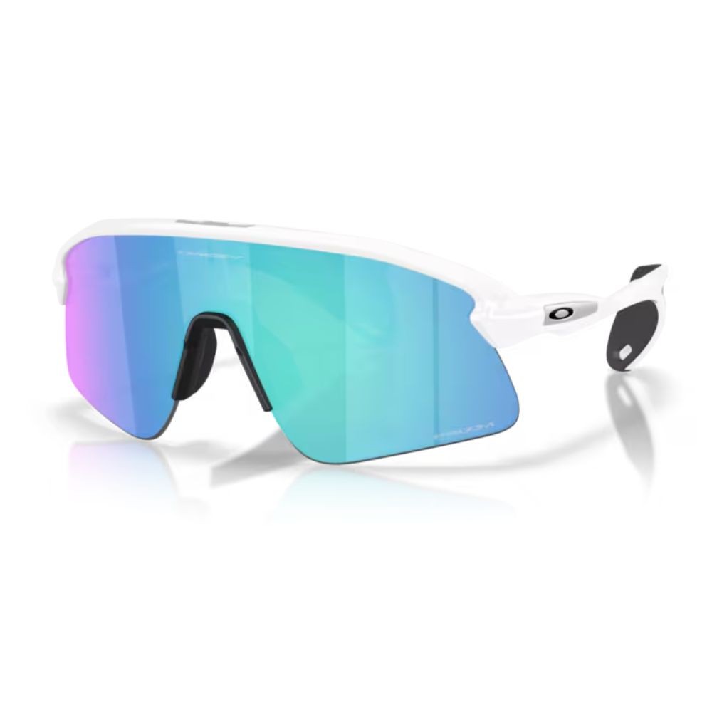 Lunettes Oakley Stunt Devil Verres Prizm Sapphire / monture blanc mat