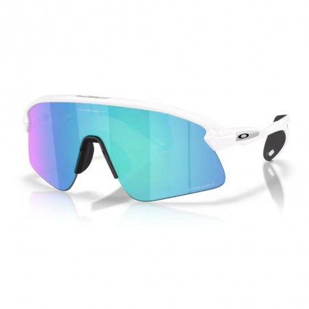 Lunettes Oakley Stunt Devil Verres Prizm Sapphire / monture blanc mat