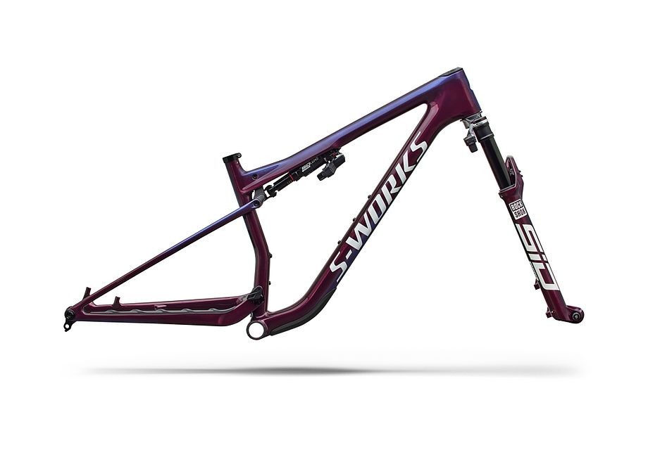 Cuadro Specialized S-Works Epic 9 Gloss Bordeaux/Blue Pearl/Metallic White Silver