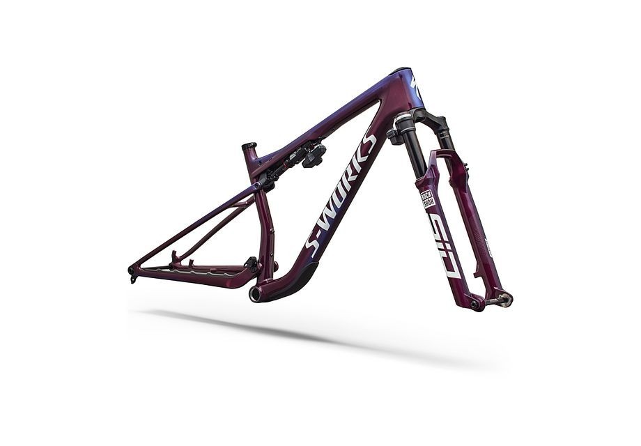 Cuadro Specialized S-Works Epic 9 Gloss Bordeaux/Blue Pearl/Metallic White Silver