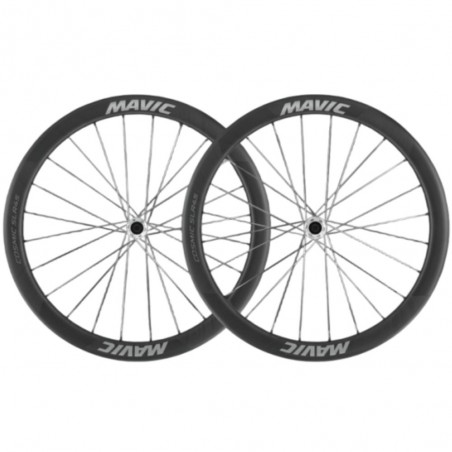 Jeu de roues Mavic Cosmic SLR 45 Disc 23 mm rayons argentés