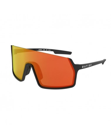 Lunettes Out Vector Hybrid noir verres rouges MCI