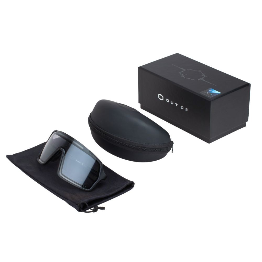 Gafas Out Of Bot 3 Hybrid Negro Lente IRID transparente