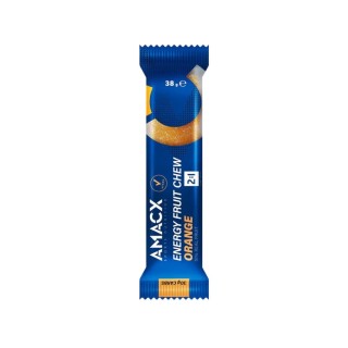 Barre gélifiée Amacx Energy Fruit Chew Orange