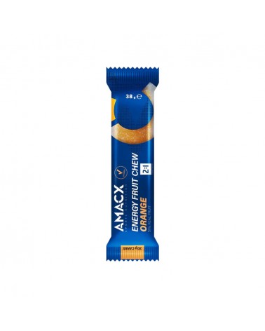 Barre gélifiée Amacx Energy Fruit Chew Orange