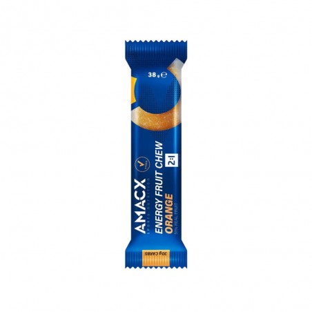 Barre gélifiée Amacx Energy Fruit Chew Orange