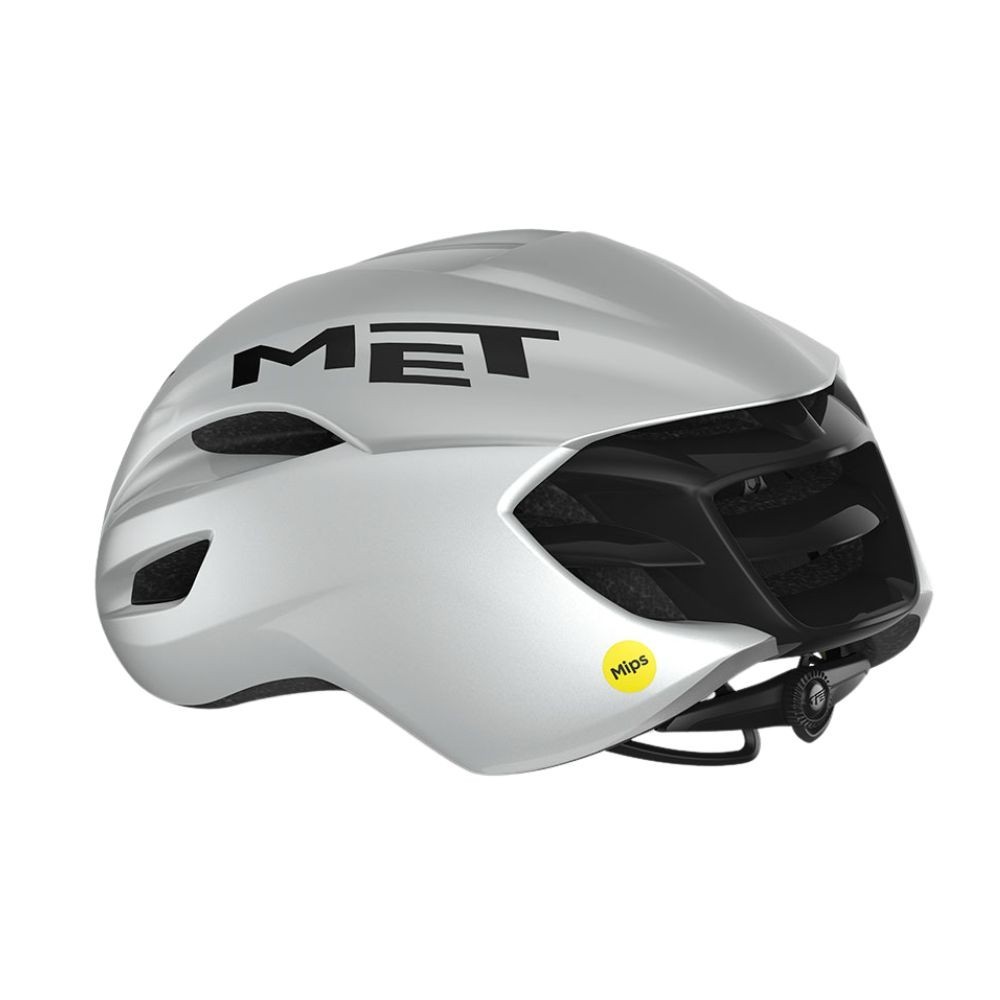 Casco Met Manta Mips White Holographic Glossy