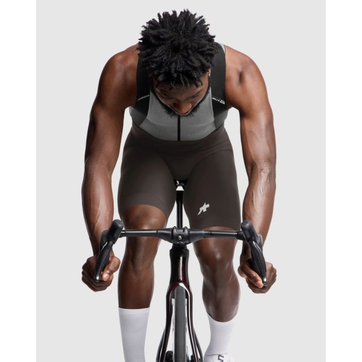 Culote Corto Assos Hombre Mille GT S11 Wild Brown