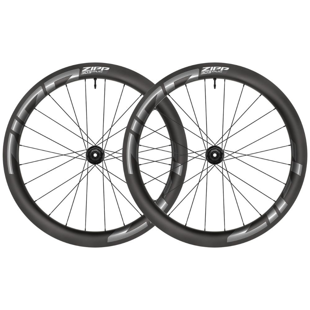 Juego de Ruedas Zipp 303 XPLR S Tubeless Disc CL Adhesivo Gris