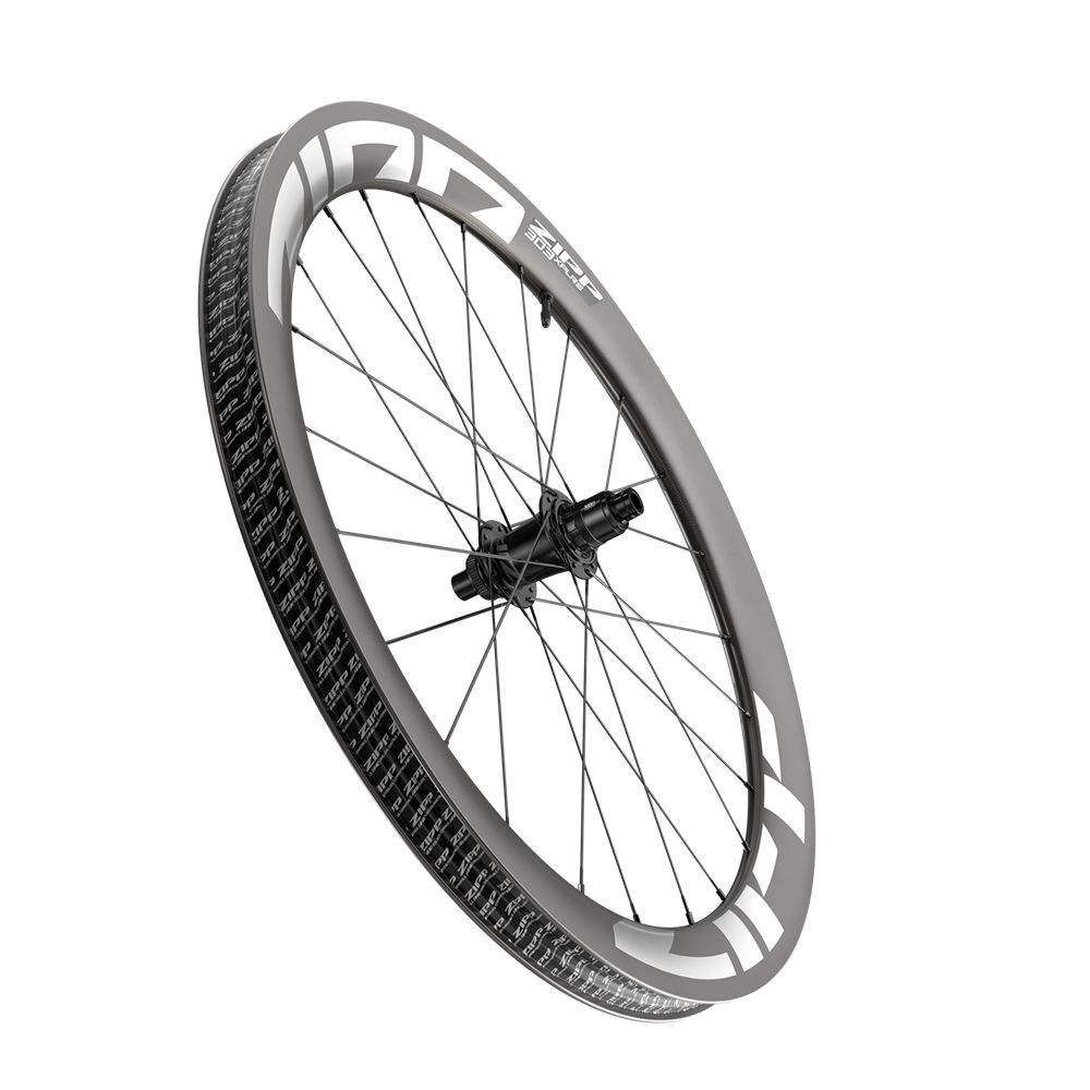 Rueda Trasera Zipp 303 XPLR S Tubeless Disc CL Shimano HG Adhesivo Blanco