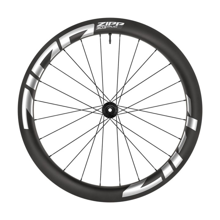 Rueda Delantera Zipp 303 XPLR S Tubeless Disc CL Adhesivo Blanco